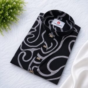 Premium Chaina Chelly Print Panjabi